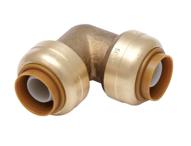 SharkBite Push to Connect 1 in. PTC X 1 in. D PTC Brass Elbow