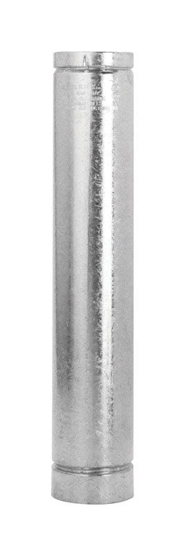 Selkirk 3 in. D X 60 in. L Aluminum Round Gas Vent Pipe