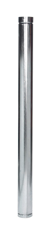 Selkirk 4 in. D X 60 in. L Aluminum Round Gas Vent Pipe