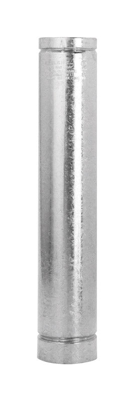 Selkirk 4 in. D X 24 in. L Aluminum Round Gas Vent Pipe