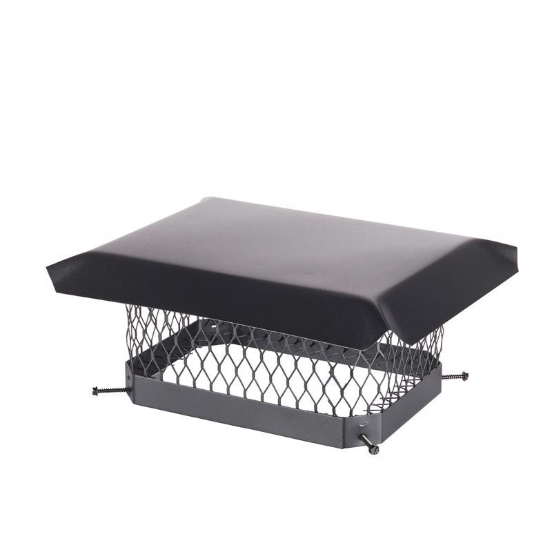 HY-C Shelter various in. Powder Coated Steel Chimney Cap