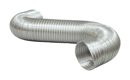 Deflect-O Jordan 28 in. L X 8 in. D Black/Silver Aluminum Dryer and Vent Hose