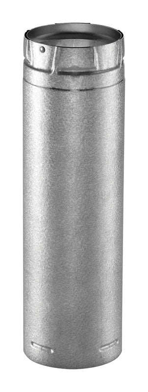 DuraVent PelletVent 4 in. D X 24 ft. L Galvanized Steel Double Wall Stove Pipe