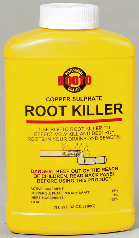 Rooto Copper Sulphate Crystals Root Killer 32 oz