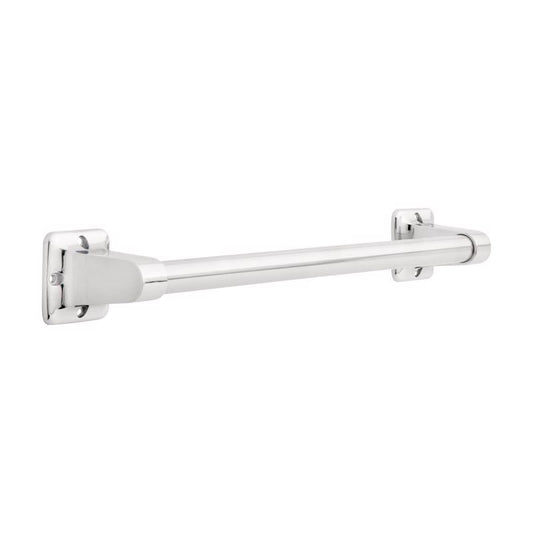 Delta 17.63 in. L Polished Chrome Stainless Steel Grab Bar