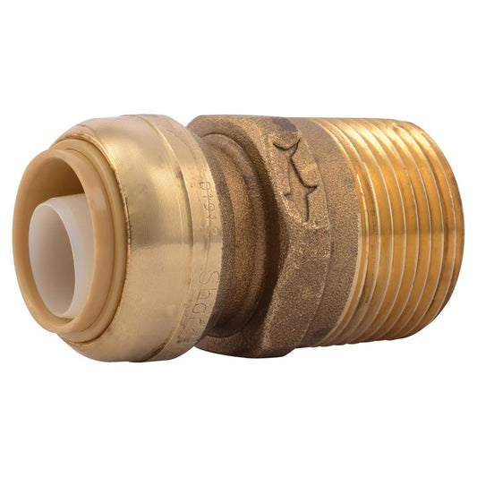 SharkBite Push to Connect 3/4 in. Push X 1 in. D Male Brass Adapter