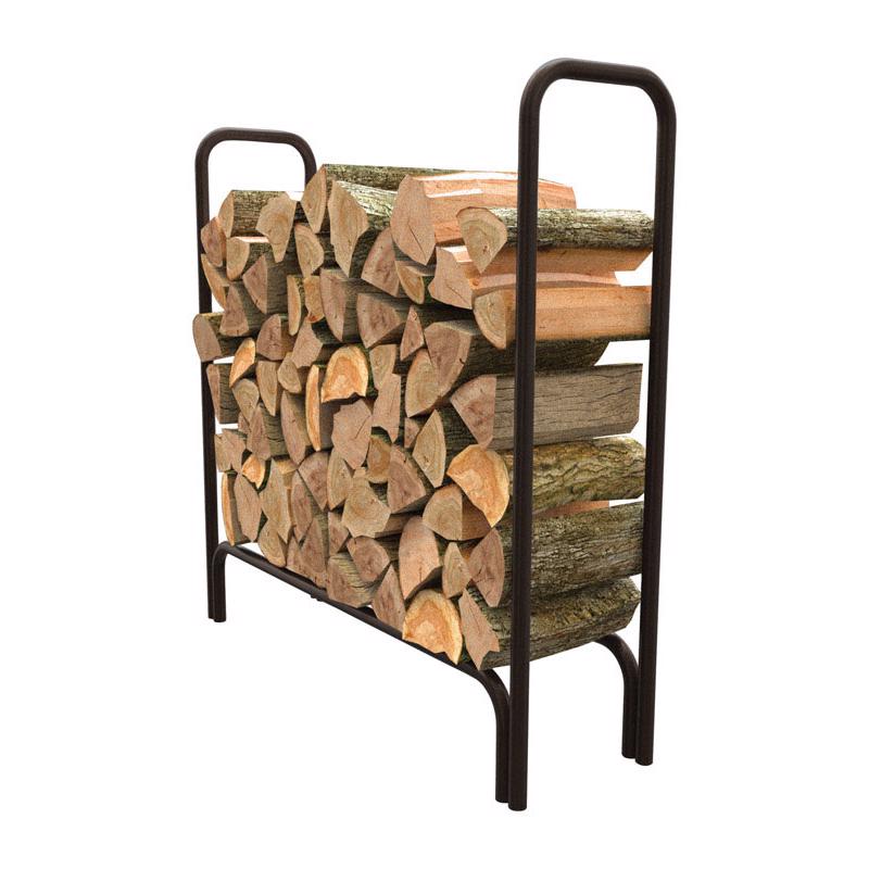 Panacea Black Powder Coated Steel Log Rack