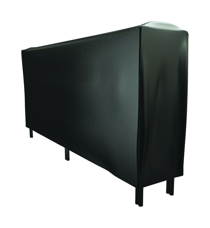 Panacea Black Matte Vinyl Log Rack Cover