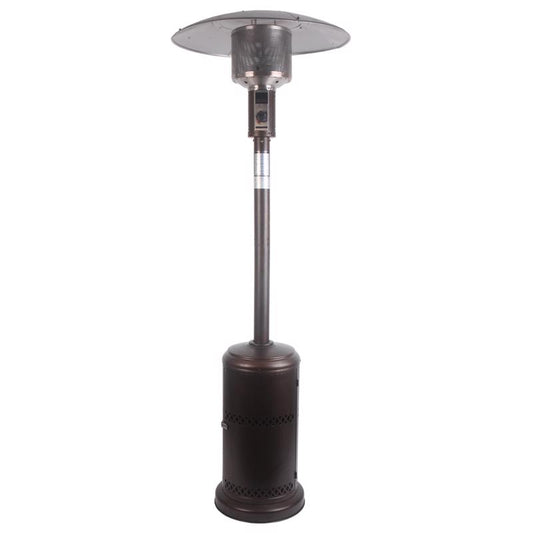 Living Accents 48000 BTU Propane Steel Freestanding Patio Heater 250 sq ft