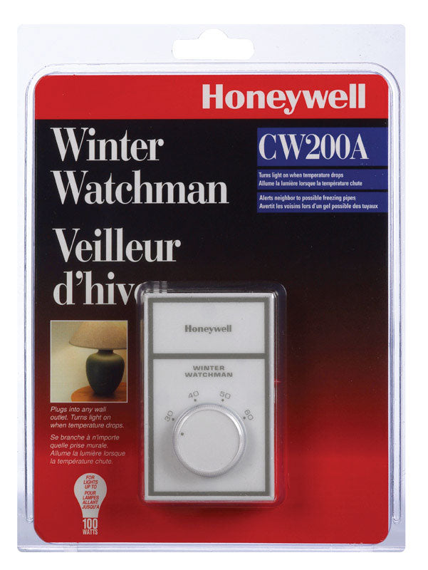 Honeywell Home Winter Watchman White Temperature Alarm System