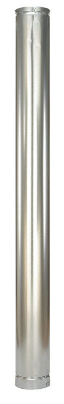 Selkirk 5 in. D X 60 in. L Aluminum Round Gas Vent Pipe