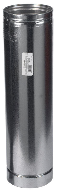 Selkirk 6 in. D X 24 in. L Aluminum Round Gas Vent Pipe