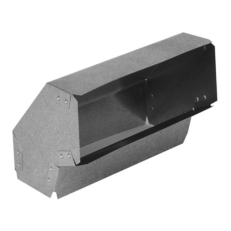 Imperial 2-1/2 in. D X 2-1/2 in. D 90 deg Galvanized Steel Wall Stack Elbow