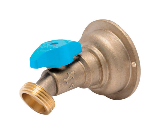 SharkBite No-Kink 3/4 in. Push-Fit X 3/4 in. MHT Brass Hose Bibb