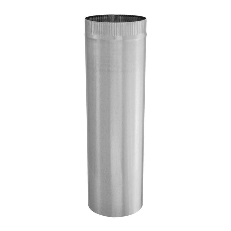 Imperial 7 in. D X 24 in. L Galvanized Steel Furnace Pipe