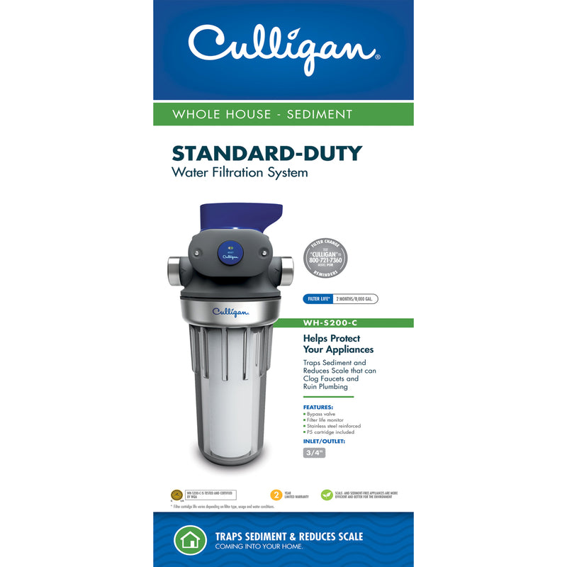 Culligan Whole House Water Filter For Culligan