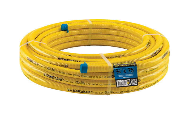 Home-Flex 3/4 in. D X 75 ft. L CSST Flexible Gas Tubing