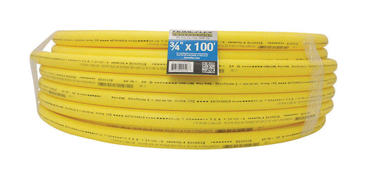 Home-Flex Polyethylene Pipe 3/4 in. D X 100 ft. L Plain End 80 psi