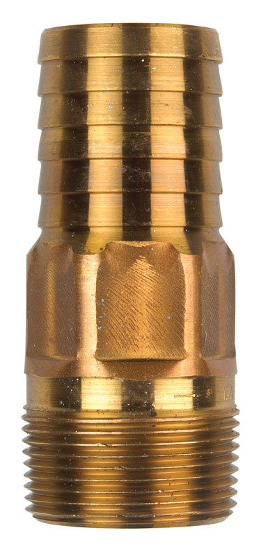 Campbell Red Brass 1-1/4 in. Male Adapter