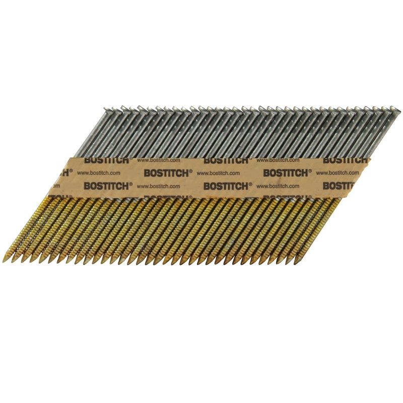 Bostitch 2-3/8 in. L X 10 Ga. Angled Strip Bright Stick Nails 33 deg 5,000 pk