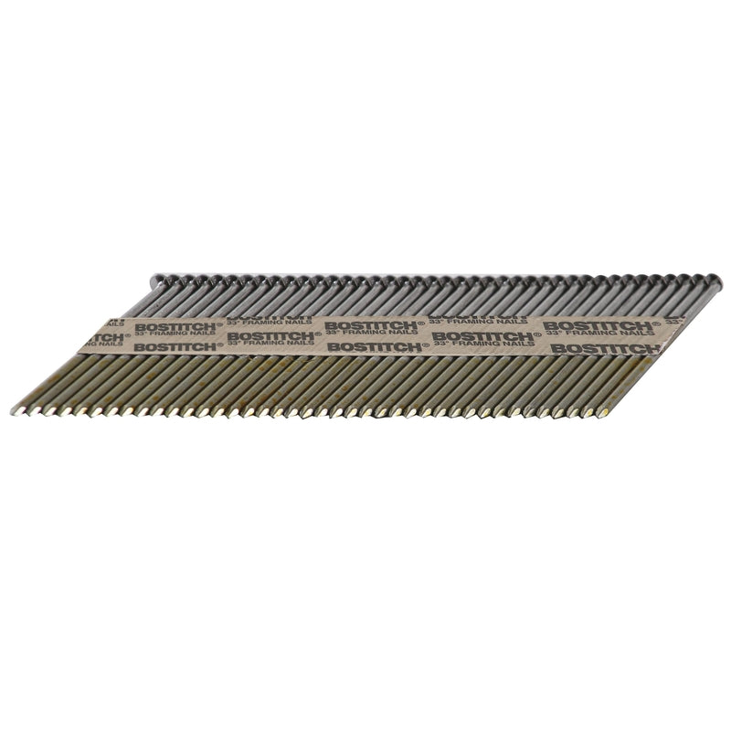 Bostitch 3 in. L X 11 Ga. Paper Strip Hot-Dip Galvanized Framing Nails 30 deg 2000 pk