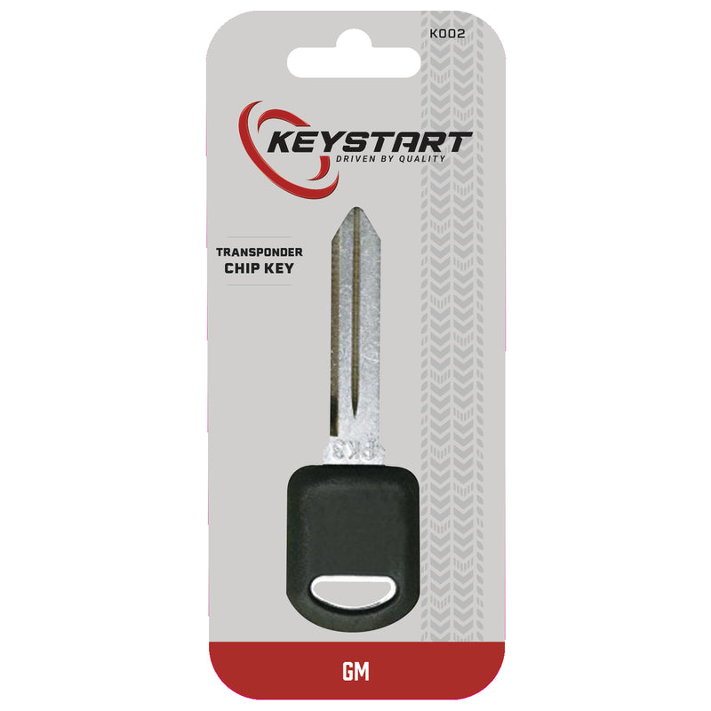 KeyStart Transponder Key Automotive Chipkey B97PT Double For GM