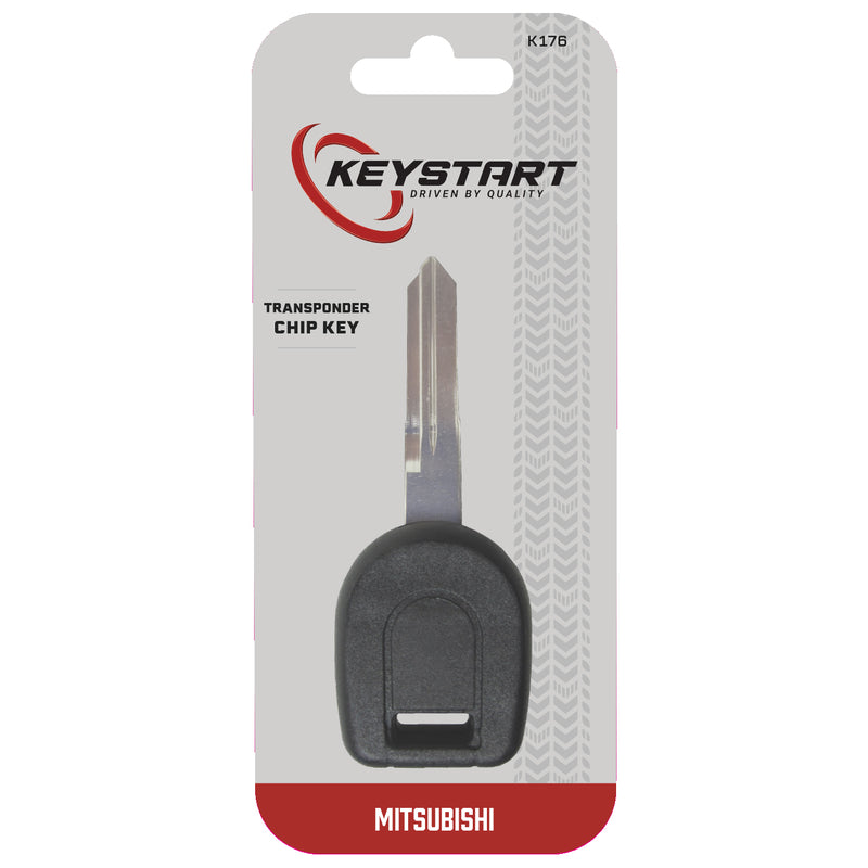 KeyStart Transponder Key Automotive Chipkey MIT13PT Double For Mitsubishi