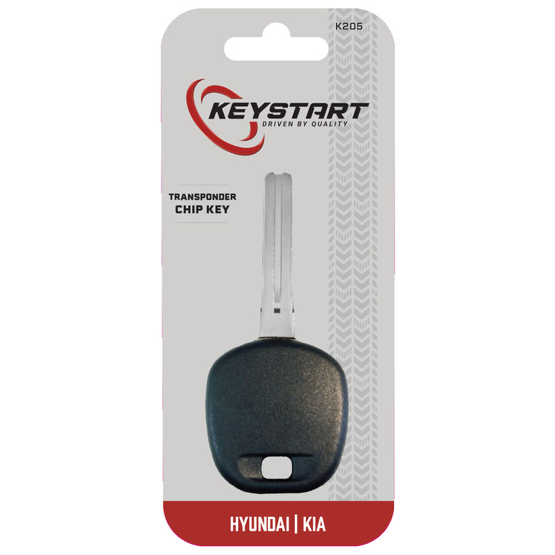 KeyStart Transponder Key Automotive Chipkey HY20PT Double For Hyundai Kia