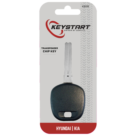 KeyStart Transponder Key Automotive Chipkey HY20PT Double For Hyundai Kia