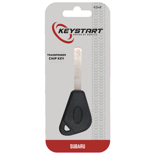 KeyStart Transponder Key Automotive Chipkey SR12PT Double For Subaru