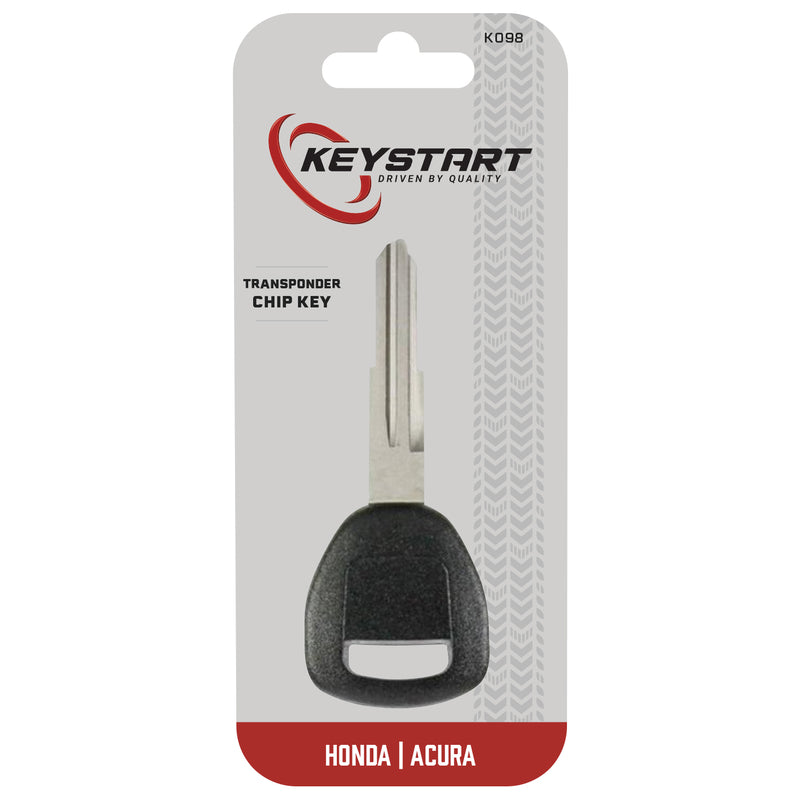 KeyStart Transponder Key Automotive Chipkey HD106PT Double For Honda