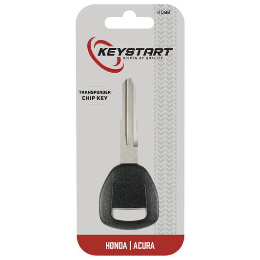 KeyStart Transponder Key Automotive Chipkey HD106PT Double For Honda