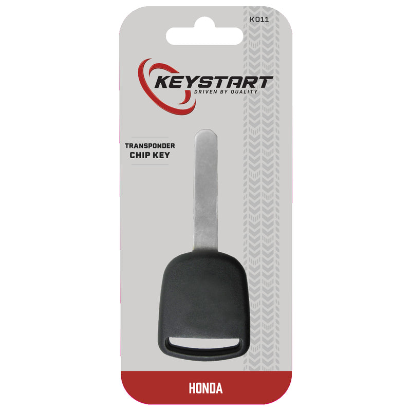 KeyStart Transponder Key Automotive Chipkey HO01PT Double For Honda