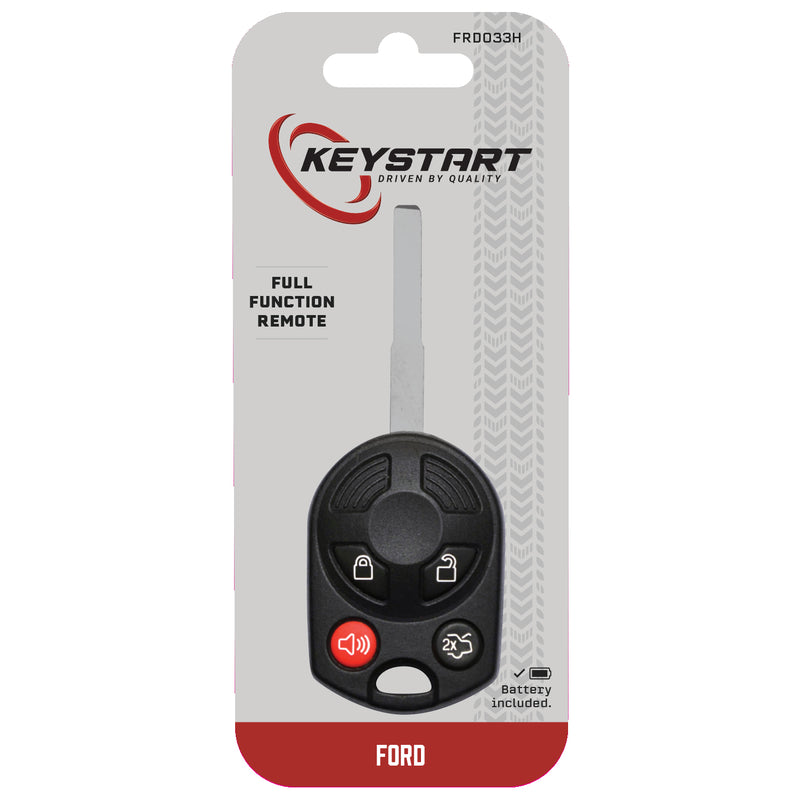 KeyStart Renewal KitAdvanced Remote Automotive Replacement Key FRD033H Double For Ford