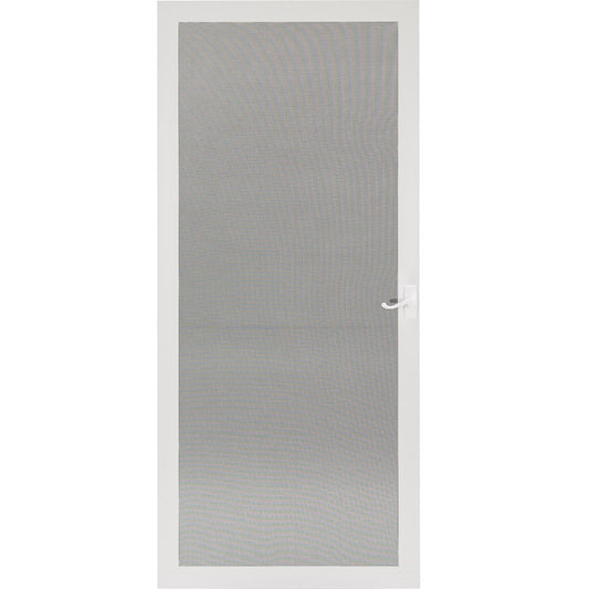 Larson 81 in. H X 32 in. W White Aluminum Screen Door