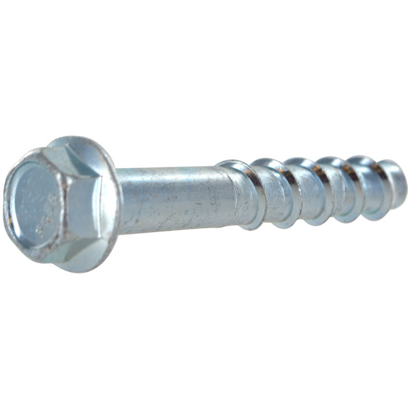 HILLMAN Screw-Bolt+ 1/4 in. D X 1-3/4 in. L Steel Hex Head Concrete Screw Anchor 25 pk