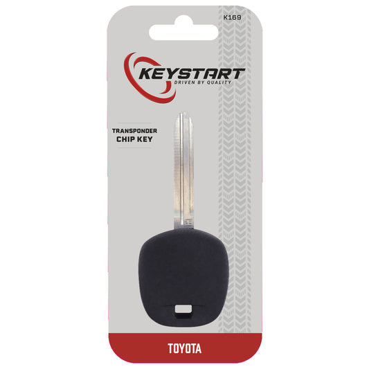 KeyStart Transponder Key Automotive Replacement Key K169 Double For Toyota