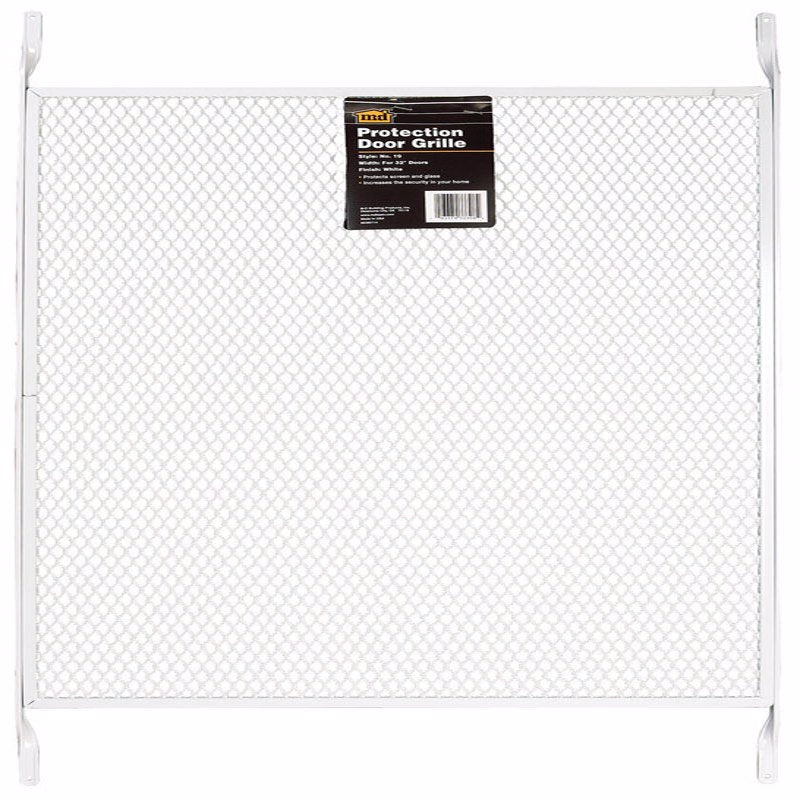 M-D 30.25 in. W X 20 in. L White Aluminum Door Grilles