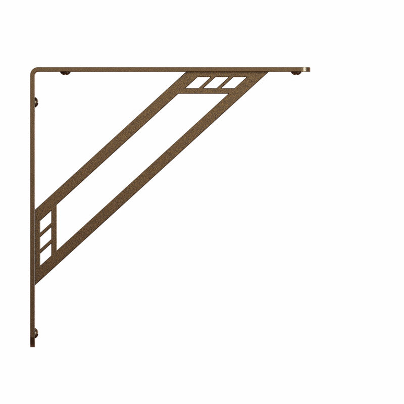 Knape & Vogt Richland Bronze Steel Decorative Bracket