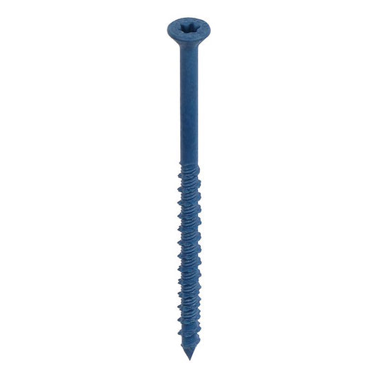 Tapcon 3/16 in. in. X 3-1/4 in. L Star Flat Head High/Low Concrete Screws