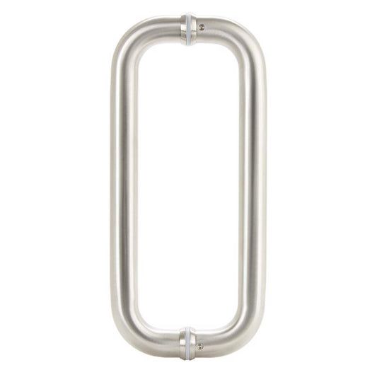 Brinks 12 in. L Satin Silver Stainless Steel Door Pull