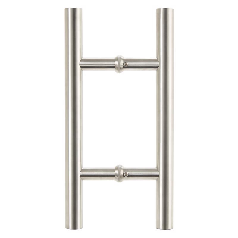 Brinks 12 in. L Satin Silver Stainless Steel Door Pull