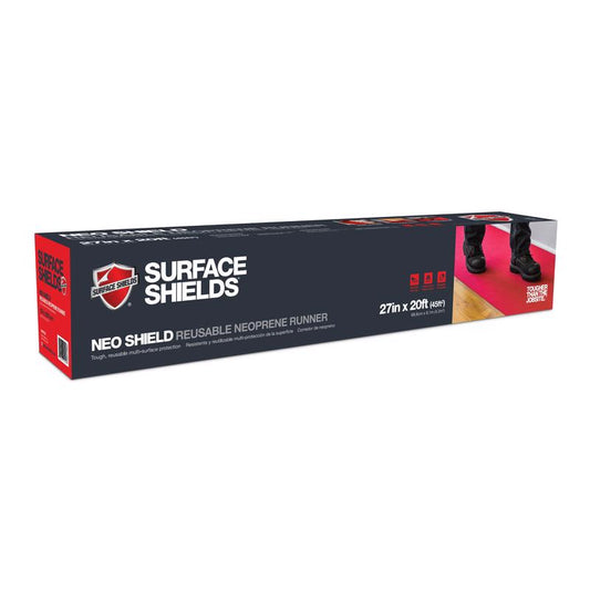 Surface Shields NeoShield Floor Protection 1.5 mil X 27 in. W X 20 ft. L Rubber Red 1 pk