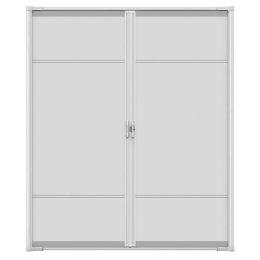 Larson Brisa 80 in. H X 72 in. W White Aluminum Screen Door