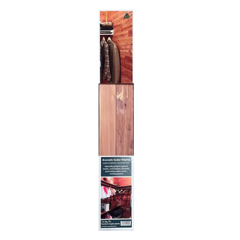 American Pacific CedarSafe 1/4 in. H X 3-3/4 in. W X 48 in. L Wood Closet Liner Plank