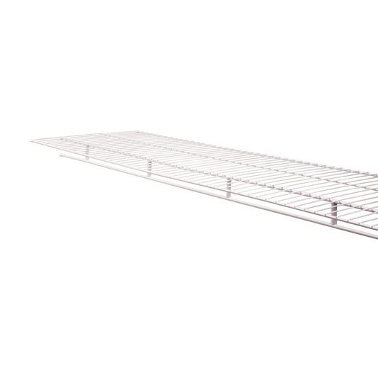 Rubbermaid 1.9 in. H X 12 in. W X 96 in. L Steel Linen Shelf