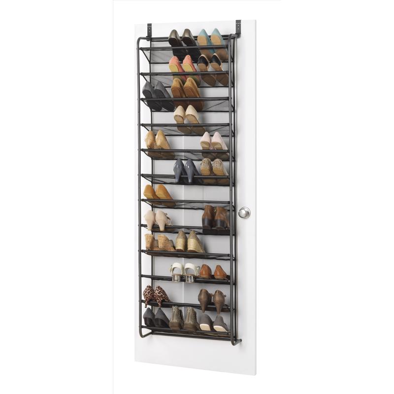 Whitmor 69 in. H X 21.63 in. W X 7.5 in. L Metal Hanging Shoe Organizer