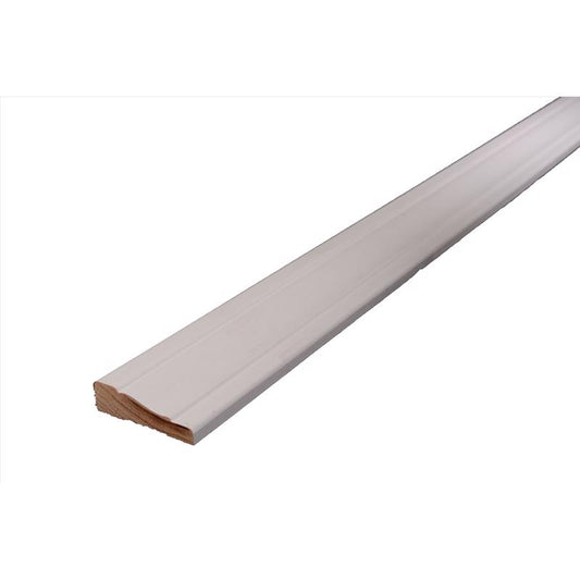 Alexandria Moulding 0.68 in. H X 2.25 in. W X 84 in. L Primed White Pine Molding