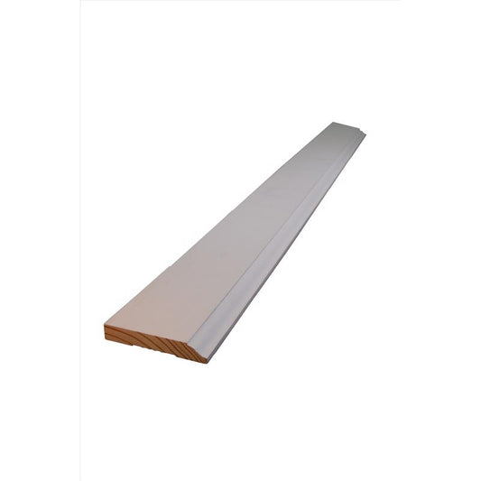 Alexandria Moulding 0.56 in. H X 3.25 in. W X 96 in. L Primed Gray Pine Baseboard