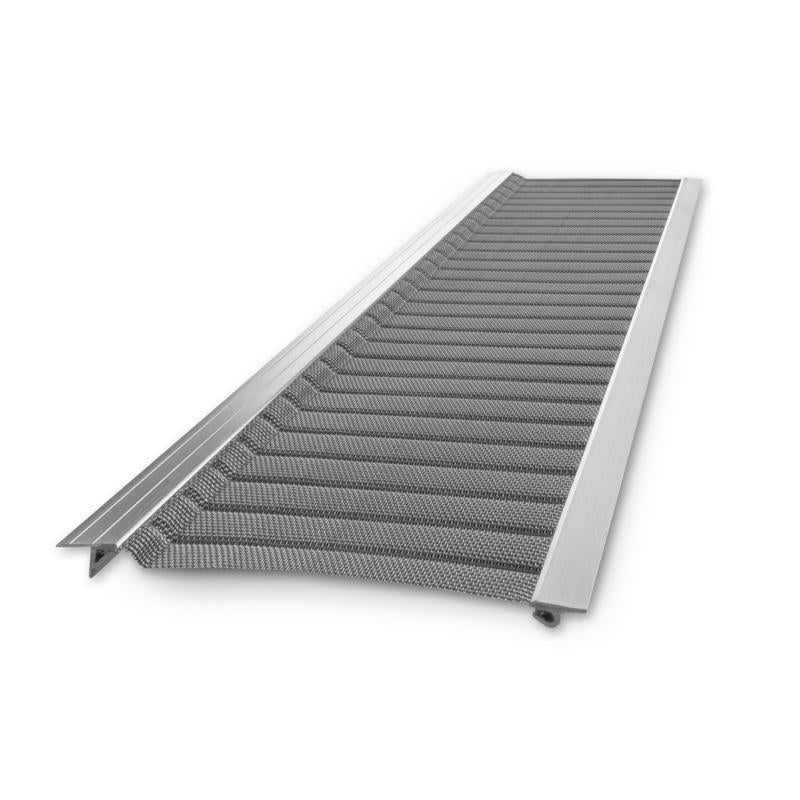 United Gutter Guard Gutterglove 5 in. W X 30 ft. L Silver Stainless Steel Gutter Guard 1 pk